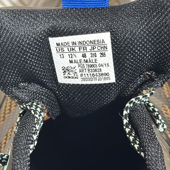 Adidas shoes men’s 13 Adidas Kanadia TR7 Brown and Blue Athletic Trail Running - Picture 6 of 12